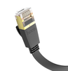 Hoco US07 Cat6 Ethernet Cable 20M – Flat Pure Copper Gigabit Network LAN Cable with RJ45 Connectors for Router, PC, Laptop, Modem, Switch
