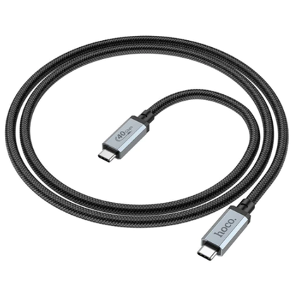 Hoco USB4 Type-C to Type-C  100W charging data cable, 4K 60Hz HD screen mirroring, up to PD100W charging, 1m 40Gbps US05