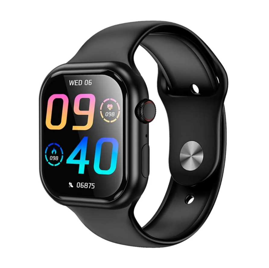 Hoco Y23 Smart Sports Watch Call Version – 2.02" Display, Bluetooth 5.3, Heart Rate & Sleep Monitor, IP67 Waterproof, Black