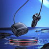 Hoco Z59 48W Dual Port Car Charger (PD30W+QC3.0) with Dual Power port Slots – Black