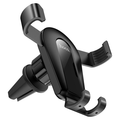 Hoco car phone holder gravity air vent mount with 6.5 to 8.9cm wide clamp CA92