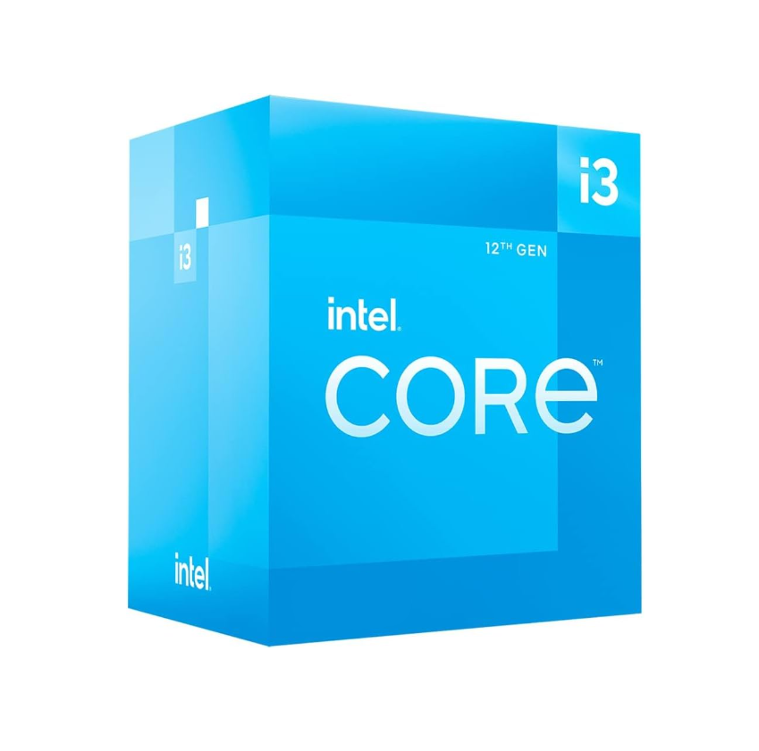 Intel Core i3 12100, 3.3 GHz, 4 cores, 8 threads, 12 MB cache, LGA1700 Socket, Box
