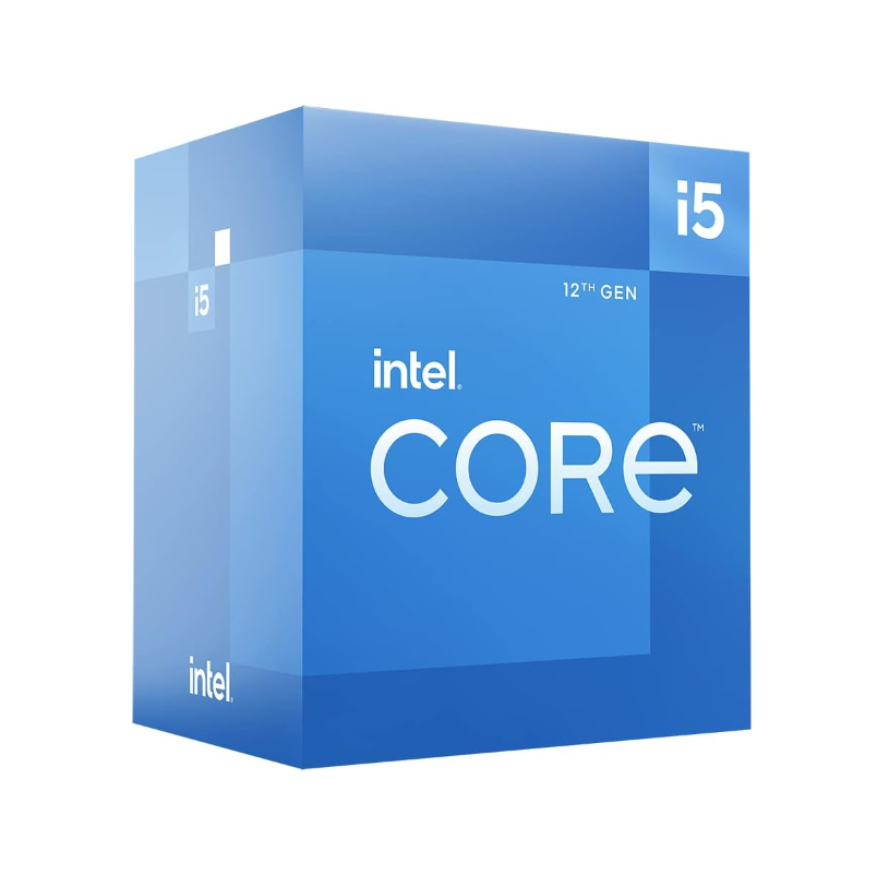 Intel Core i5 12400, 2.5 GHz, 6,core, 12 threads, 18 MB cache, LGA1700 Socket, Box