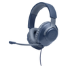 JBL Quantum 100 Wired Gaming Headset with Boom Mic, Memory Foam, 3.5mm Multi-Platform Compatible – PC, PS5, Xbox, Switch, Blue