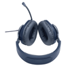 JBL Quantum 100 Wired Gaming Headset with Boom Mic, Memory Foam, 3.5mm Multi-Platform Compatible – PC, PS5, Xbox, Switch, Blue