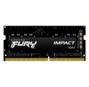 Kingston FURY Impact, DDR4, 8GB, Computer RAM Memory, SO DIMM 260 pin, 2666 MHz, PC4, 21300, CL15, 1.2 V, unbuffered, Non ECC, black