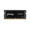 Kingston FURY Impact, DDR5, 64GB, 2 x 32GB, Computer RAM Memory, SO DIMM 262 pin, 5600 MHz, PC5, 44800, CL40, 1.1 V, unbuffered, on, die ECC