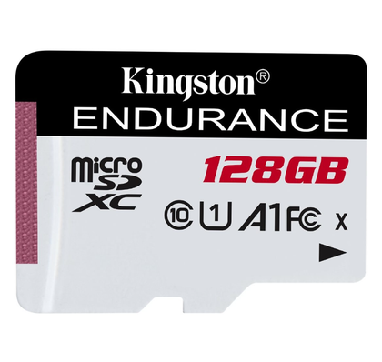 Kingston High Endurance, Flash memory card, 128 GB, A1, UHS,I U1, Class10, microSDXC UHS,I