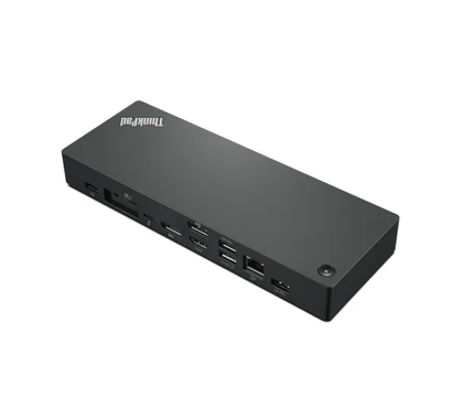 Lenovo ThinkPad Thunderbolt 4 Workstation Dock 40B00300UK – 2x DP, HDMI, 2x TB4, 4x USB-A, 3x USB-C, RJ-45, Audio, 300W PSU – (40B00300UK)