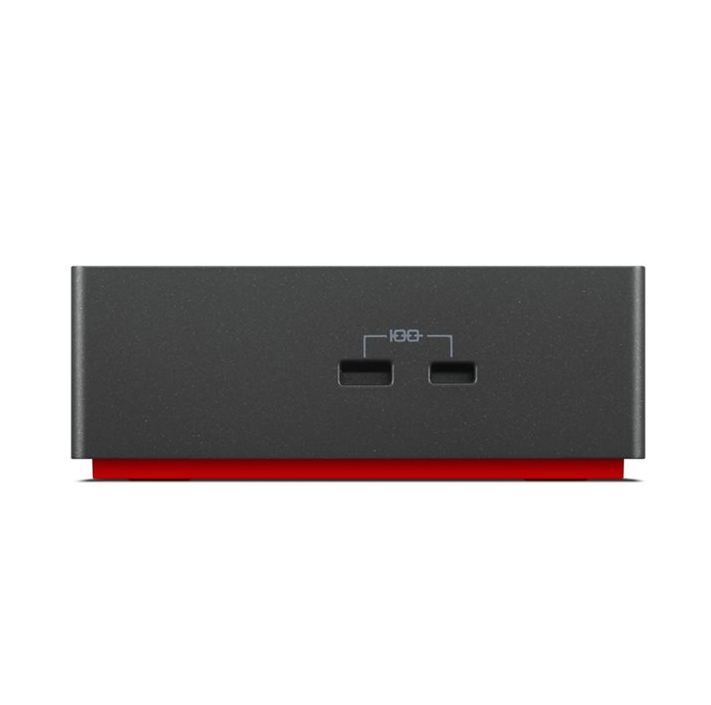 Lenovo ThinkPad Universal USB-C Dock 40AY0090EU – HDMI, 2x DisplayPort, USB-C, 3x USB 3.2, 2x USB 2.0, RJ-45, Audio – 90W Docking Station