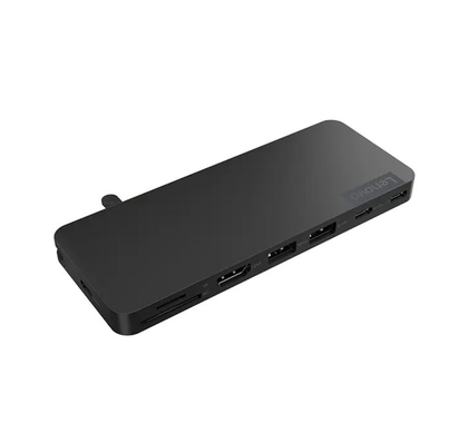 Lenovo USB-C Docking Station with HDMI, 2 x USB-A, 2 x USB-C, 65 W Power Delivery – 4K @ 60 Hz (4X11N40212)