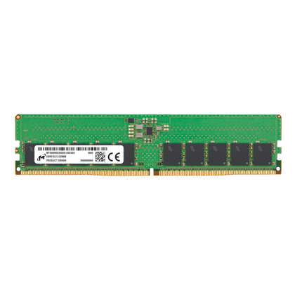 Micron, DDR5, 16GB, Computer RAM Memory, DIMM 288 pin, 4800 MHz, PC5, 38400, CL40, 1.1 V, unbuffered, ECC