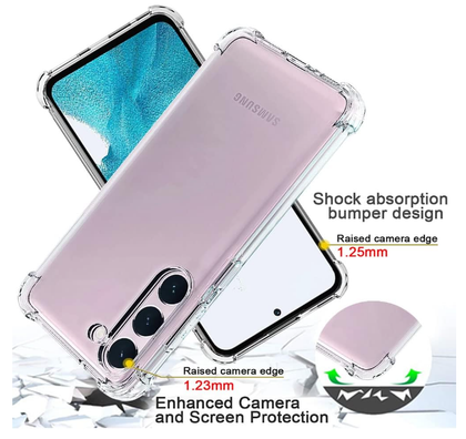 S23 Samsung Phone clear case Air cushion armor anti-shock S23 transparent