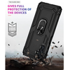 Samsung A15 4G/5G phone case Black ring armor anti drop shockproof rugged protective