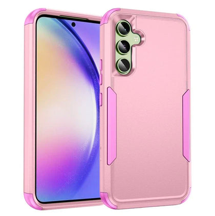 Samsung A16 4G/5G Symmetry Hard Phone Case. Pink armor, Anti drop, shockproof, rugged and protective