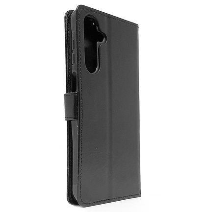 Samsung A16 4G/5G phone case wallet cover flip anti drop anti slip shockproof black