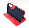 Samsung A16 4G/5G phone case wallet cover flip anti drop anti slip shockproof red