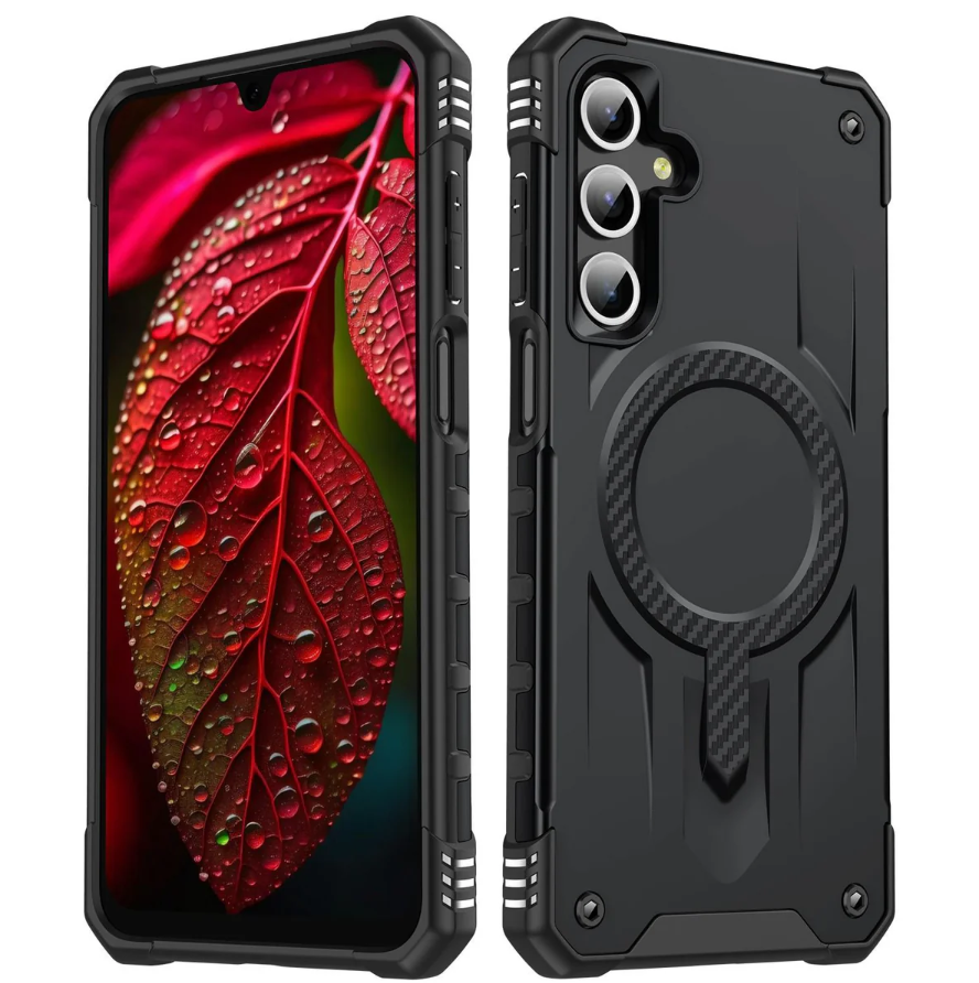Samsung A16 / A26 5G phone case black. Magnetic, Magsafe, Armor, Anti-Drop, Shockproof, Rugged, Protective.