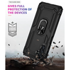 Samsung A25 4G/ 5G phone case Black ring armor anti drop shockproof rugged protective