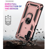 Samsung A25 4G/ 5G phone case rose gold ring armor anti drop shockproof rugged protective