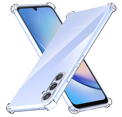 Samsung A35 / A55. 4G/5G Phone case. Air cushion, armor, anti-shock. Clear transparent.