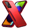 Samsung A52/52s Symmetry Hard Phone Case. Red armor, Anti drop, shockproof, rugged and protective