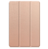 Samsung Galaxy Tab A9+ Case Rose Gold – 3-Fold Smart Leather TPU Cover with Auto Sleep/Wake & Stand