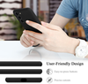 Samsung S23 Phone case. Soft, flexible liquid silicone protective cover. Black.