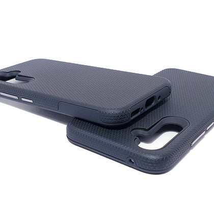Samsung S23 phone case anti drop anti slip shockproof rugged dotted black