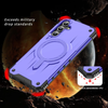 Samsung A36 / A56 5G phone case purple. Magnetic, Magsafe, Armor, Anti-Drop, Shockproof, Rugged, Protective.