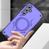 Samsung A36 / A56 5G phone case purple. Magnetic, Magsafe, Armor, Anti-Drop, Shockproof, Rugged, Protective.
