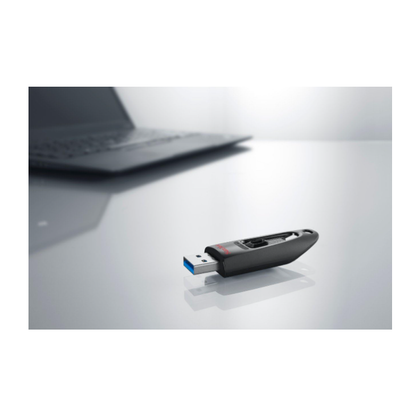 SanDisk Ultra U46 128GB USB 3.0 Flash Drive – Up to 80MB/s Read Speed, SecureAccess Encryption, Black
