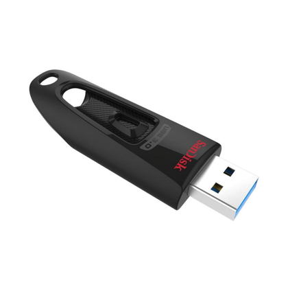 SanDisk Ultra U46 512GB USB 3.0 Flash Drive – Up to 80MB/s Read Speed, SecureAccess Encryption, Black