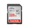 SanDisk Ultra, Flash memory card, 128 GB, Class 10, SDHC UHS,I