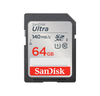 SanDisk Ultra, Flash memory card, 64 GB, Class 10, SDHC UHS,I