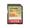 SanDisk, Flash memory card (microSDXC to SD adapter included), 128 GB, Video Class V30, UHS,I U3, Class10, microSDXC UHS,I