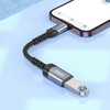 UA24 iPhone 5-14 to USB-A (USB2) OTG adapter zinc alloy shell support charging and data transfer