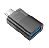 UA36B USB-C to USB-A OTG adapter zinc alloy shell support charging and data transfer