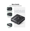UGREEN 50966 HDMI Switch Splitter 4K@60Hz Bi-Directional 2 In 1 Out HDR 18Gbps Compatible with PS5 Xbox Blu-ray HDTV