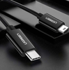 UGREEN USB-C to Mini USB Cable 1m Black – 2A Fast Charging & 480Mbps Data Transfer for GoPro, Camera, Laptop