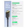 UGREEN USB 3.0 Type-A to Micro USB-B Cable 1m Black – 5Gbps Data Transfer, Gold-Plated Connectors