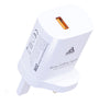 USB A Fast charger plug for Android iPad with USB A port. 20W QC3.0 Fast Charge. AOKUS E145