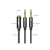 Ugreen 3.5mm AUX socket to dual 3.5mm AUX plug. Separate your microphone and audio.