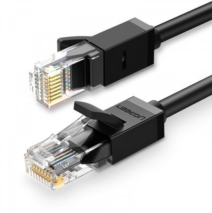 Ugreen 30 meter CAT6 RJ45 Ethernet Network LAN UTP Cable Lead 30 metre black 30m