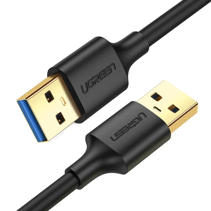 Ugreen USB to USB cable USB 3.0 (male) - USB 3.0 (male) cable 2m black