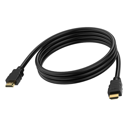 VISION 2m HDMI 2.1 Cable 8K 60Hz, 48Gbps, Double Shielded, Gold-Plated, Black