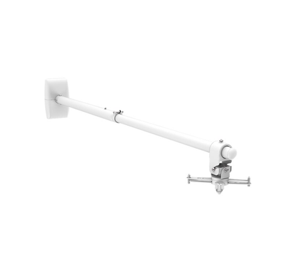 VISION Projector Wall Mount. Telescopic Boom. Adjustable Boom Gradient. White