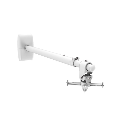 VISION Projector Wall Mount. Telescopic Boom. Adjustable Boom Gradient. White