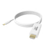 Vision. 2m USB-C to HDMI cable. 4K @ 60 Hz. USB-C 3.1 (M) to HDMI (M). 32 AWG. White. Professional