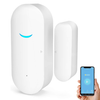 WiFi Door and Window Sensors. Tuya, Smart-life sync and notification app. No Hub Required. Compatible with Alexa, Google Home (1-pack)